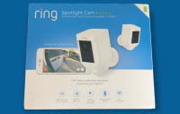 Ring Spotlight Cam Battery Security Camera. 2-Pack. New seal.