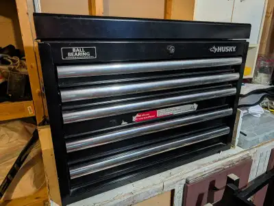 Husky 5 Drawer tool box, View more