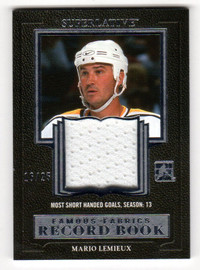 CARTE DE HOCKEY MARIO LEMIEUX SUPERLATIVE