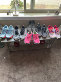 Women’s Nike And Under Armour shoes