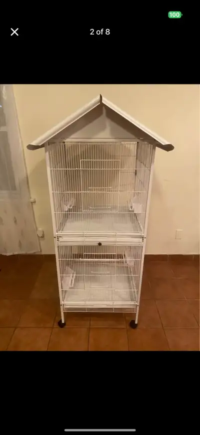 HOME STYLE DOUBLE STACKABLE BIRD CAGE, View more