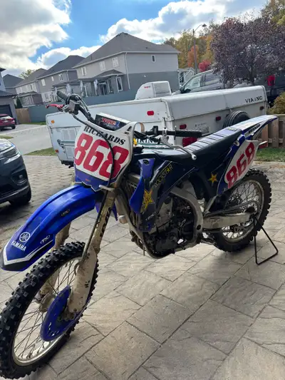 Clean YZ450F with 94 hrs, fresh service, needs start issue looked at. Last serviced July 2024 with u...
