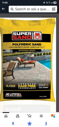ploymeric sand beige $26  Oshawa / Durham Region Toronto (GTA) Preview
