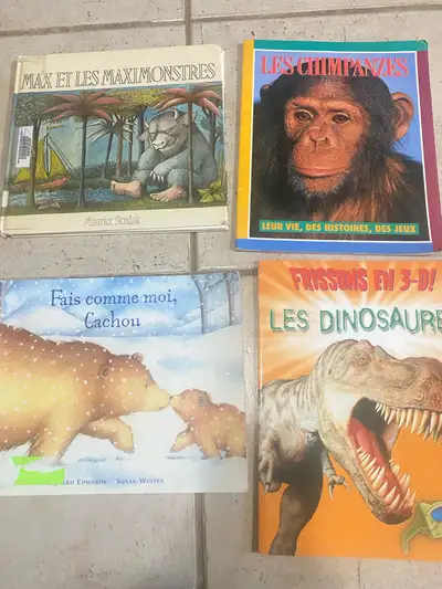 FRENCH Books for kiddos - 16 books - only $5 - PU east Markham , View more