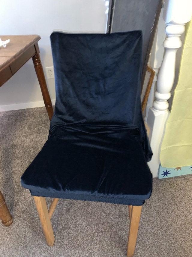 Chair slip covers (dining room) in Chairs & Recliners in Kamloops