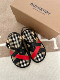 Burberry baby girl size 24 shoes