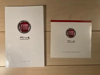 2015 Fiat 500L User Guide and Owner's Information DVD, View more