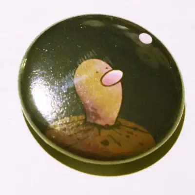 Pokemon - Diglett button / pin, View more