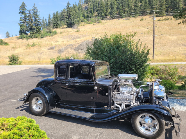 Rare 1932 Olds 5 window cpe Hot Rod in Classic Cars in Vernon