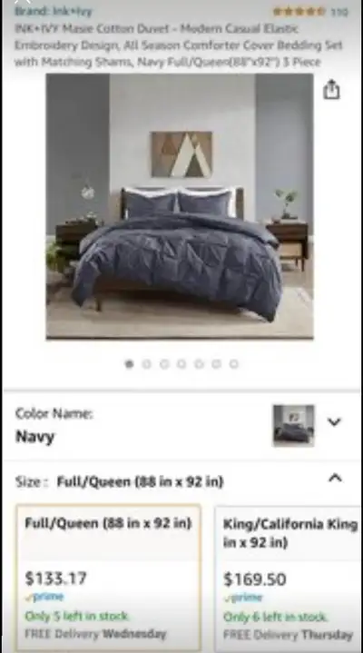 3 piece duvet cover set, View more