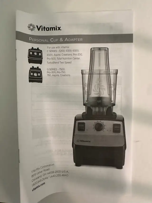 Lightly used VITAMIX BLENDER in Processors, Blenders & Juicers in Oshawa / Durham Region - Image 9