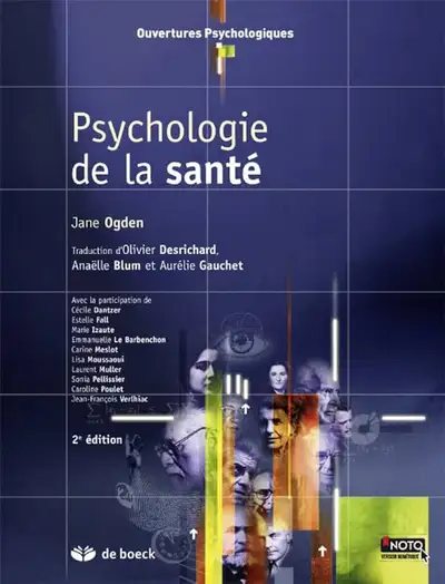 Psychologie de la santé, second edition by JANE OGDEN, View more