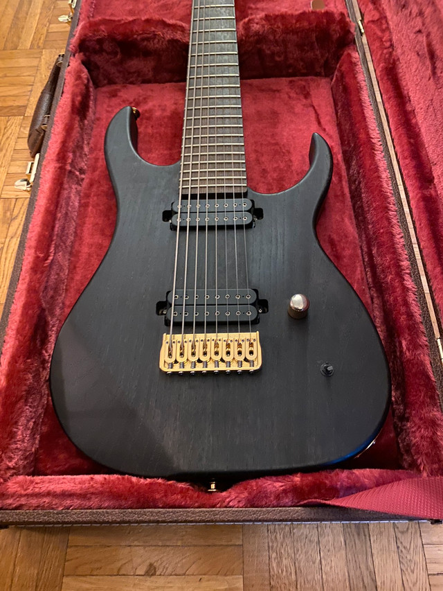 Strictly 7 Custom USA 8 string (Mayones strandberg Aristides) in Guitars in Downtown-West End