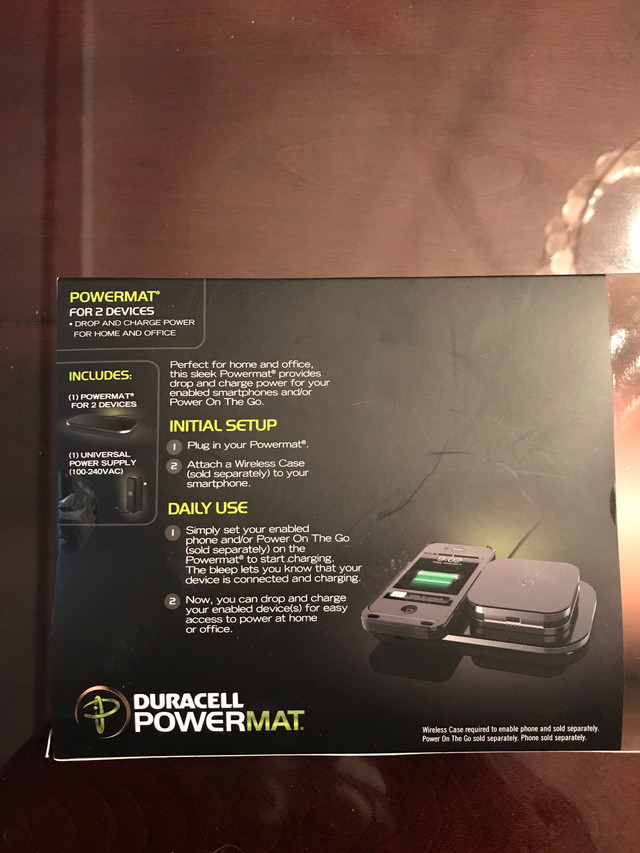 Duracell Power Mat *NEW IN BOX* in General Electronics in London - Image 3
