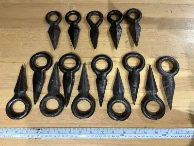 Antique raft spikes & Log Dogs, Soo Line and others, View more