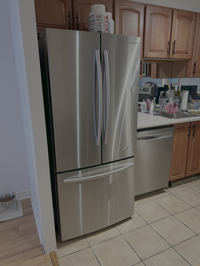 Samsung Stainless Steel French Door Fridge with Bottom Freezer, View more