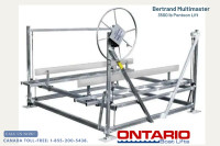 Bertrand Multimaster 3500 lb Pontoon Lift: Made in Canada