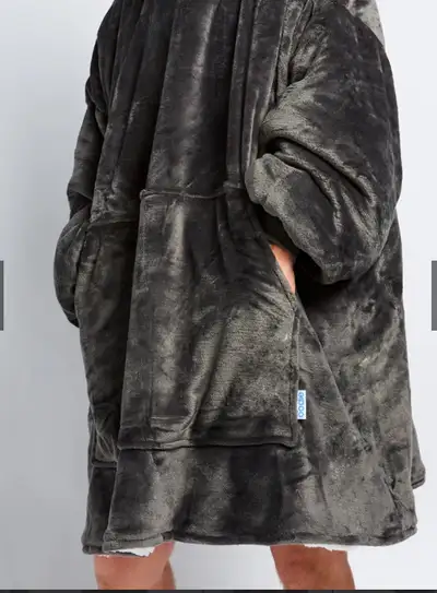 The genuine authentic OODIE Dark grey Smoke and pet free home New condition $40