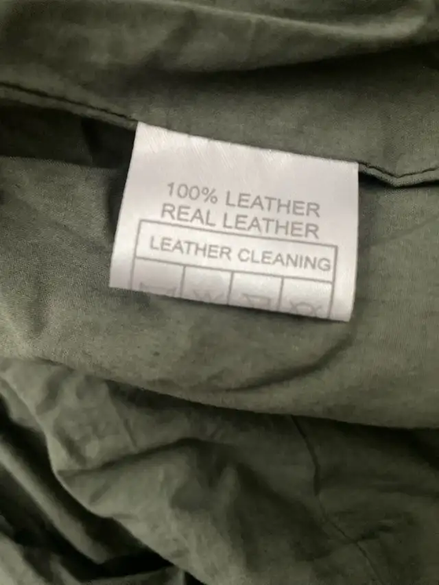 Women’s green leather jacket by DOMA in Women's - Tops & Outerwear in Mississauga / Peel Region - Image 8