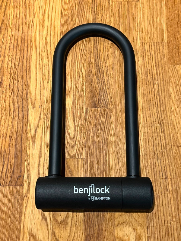 BenjiLock by Hampton Fingerprint Bike Lock w/ USB-C charging dans De route  à Ville de Montréal