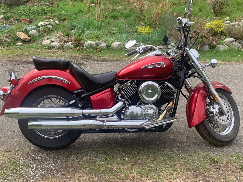 2009 Yamaha v star 1100 Street, Cruisers & Choppers Kamloops Kijiji