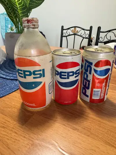 Pepsi bottle/ cans c, View more