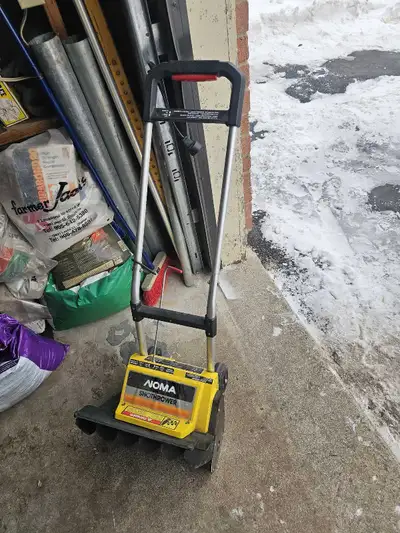 NOMA SnoThro Power Shovel $40, View more