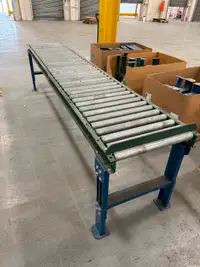 Used gravity conveyor. 10’ long x 24”