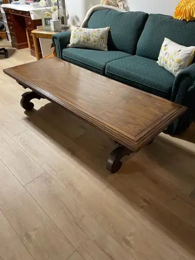 Solid wood coffee table, View more