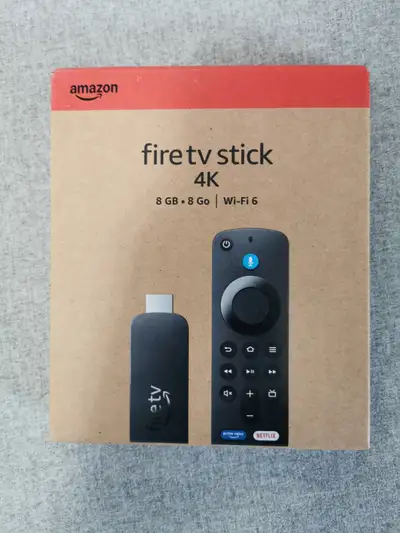 BRAND NEW Amazon Fire TV Stick 4K with Alexa Remote, New Wi-Fi 6, View more