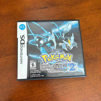 Pokémon Black 2 DS Game with Case