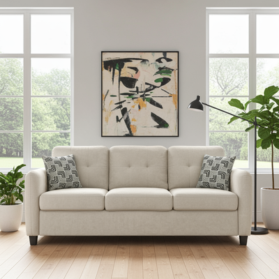 Clearance Grace Sofa Beige $899 - Tax & local delivery included!, View more