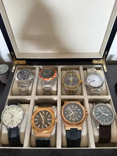 Mixed Collection of Men's Wristwatches, View more