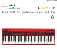 ROLAND GO-61k Music creation keyboard
