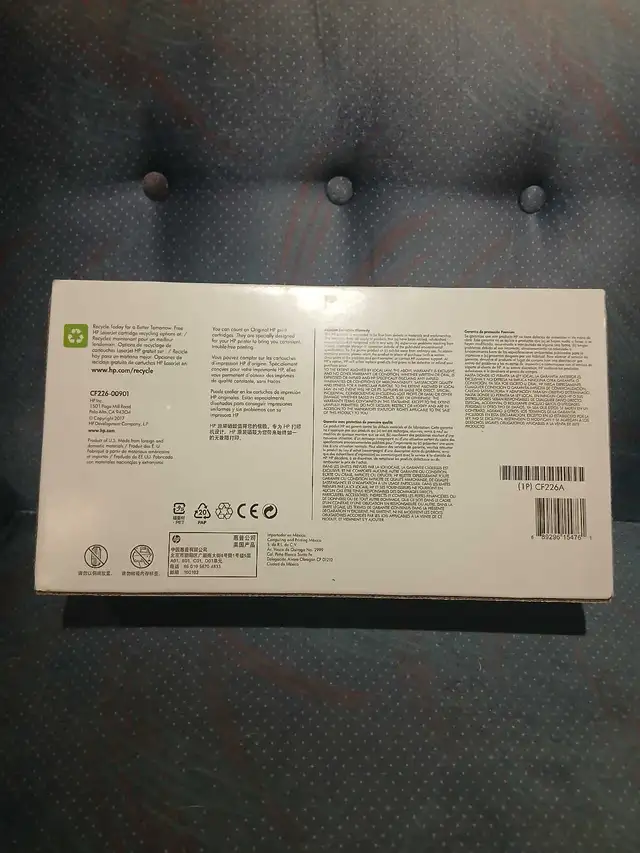 HP LaserJet Black Ink Cartridge 26A (CF226A) in Printers, Scanners & Fax in Oshawa / Durham Region - Image 3