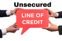 Unsecured Line of Credit - personal and business