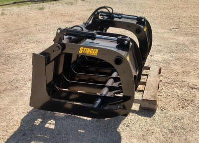 Rock Grapple Bucket 72" Skid Steer for sale, View more