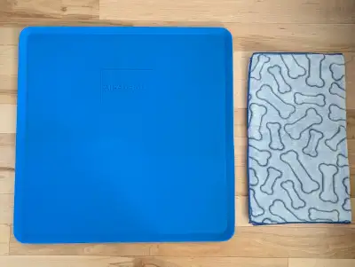 Dog Training Pad Holder and Dog Blanket dogbone, View more