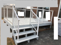 selling reduced PRICE supply and install aluminum railing epoxy