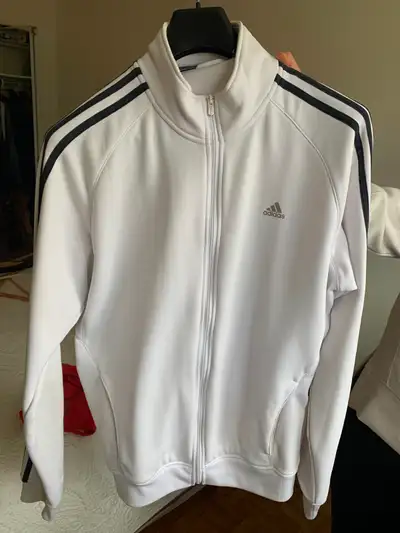 Adidas Track Jacket Zipper  Mens Large, View more