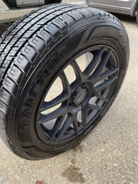 Goodyear Assurance MaxLife All Season Tires with Black Klasse Ap