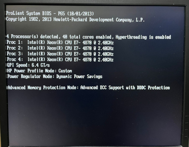 HP ProLiant DL580 G7 Server, 4 Xeon CPU E7-4870@2.4GHz 10C,2x250 in Servers in Kitchener / Waterloo - Image 4