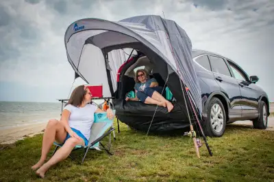 SUV/Minivan Tent, Spacious Awning, Bug Protection Camping, View more