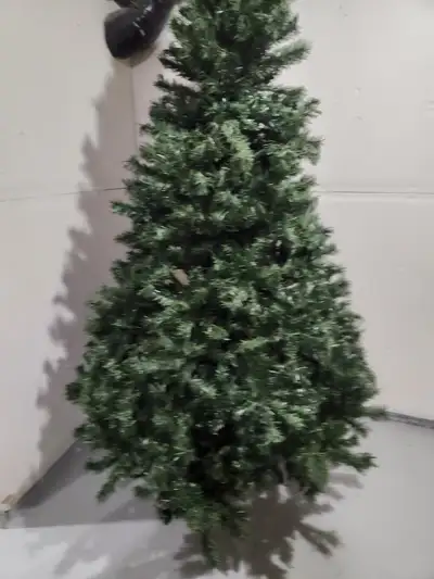 Christmas tree, comes with lots of lights and ornaments., View more