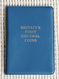 1968 , '71,  British Decimal Coin Set