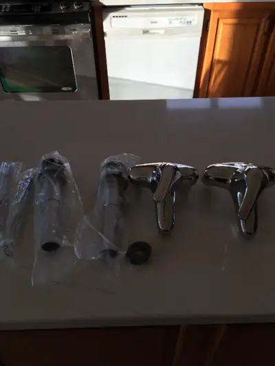 Two very nice 3 year-old faucets for $25, View more