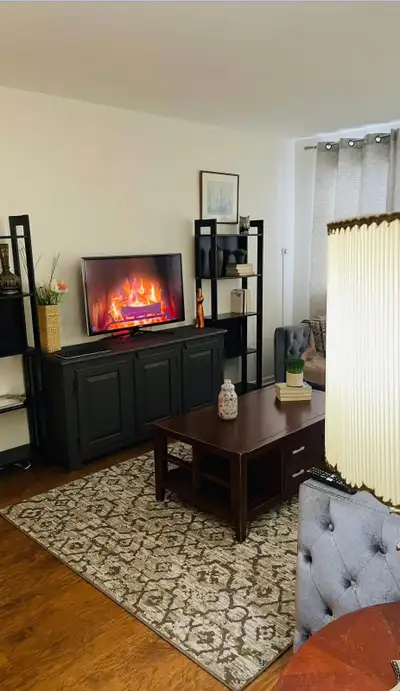 All inclusive _ furnished 2 bedroom apartment with living room. Move in May for free _ for long term...