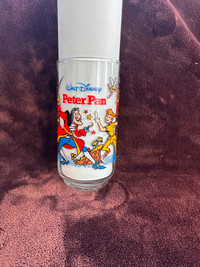 Collectable Glasses Peter Pan from McDonald's (1980's)