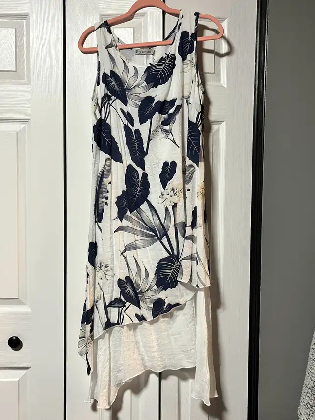 BNWT Linen dress and sweater $40 dress small sweater medium in Women's - Dresses & Skirts in Kitchener / Waterloo - Image 3