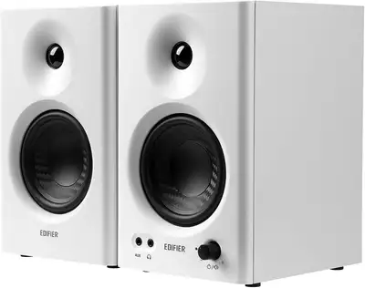 ✨ Edifier MR4 4" Powered Studio Monitor Speakers | White or Bl, View more